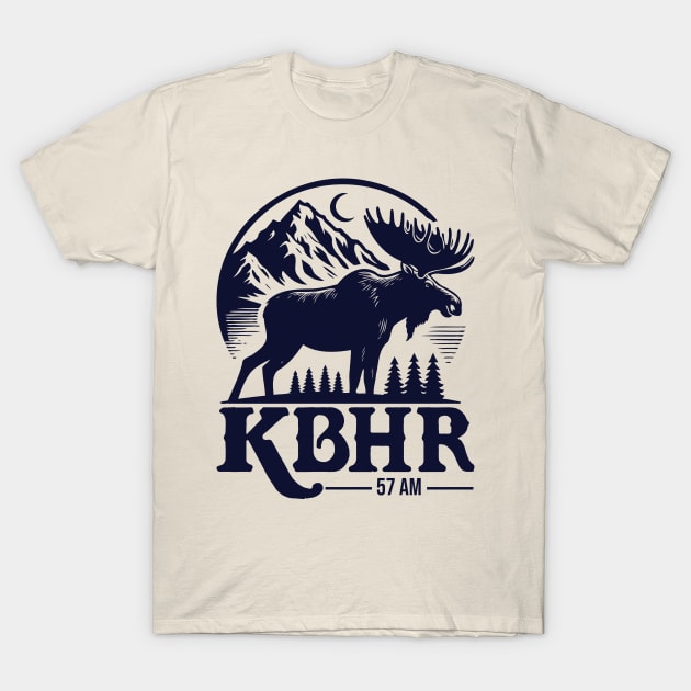 KBHR 57 AM T-Shirt by Trendsdk